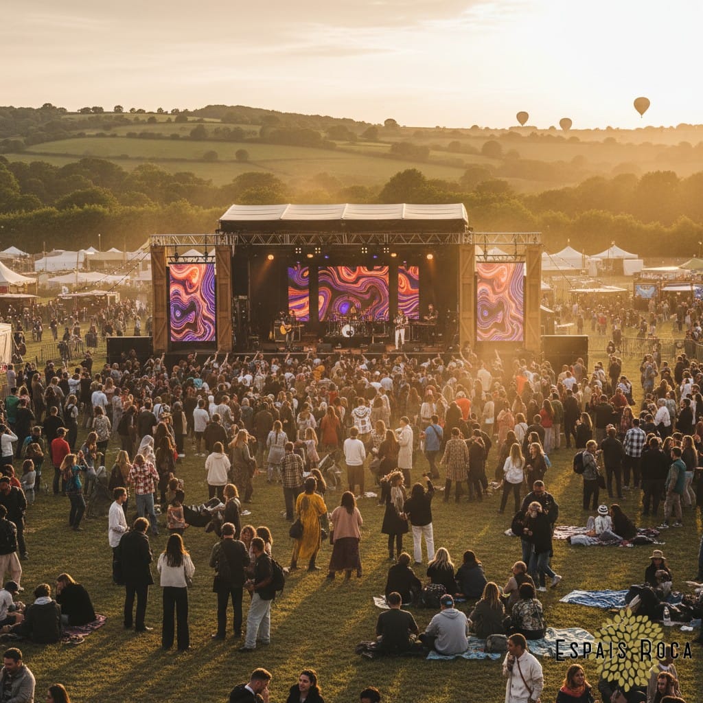 Greenbelt Festival atmosphere