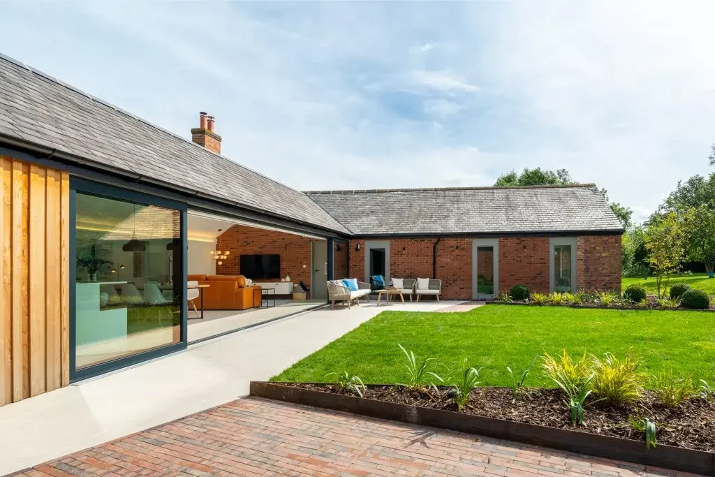 The Barn open-plan living for three generations