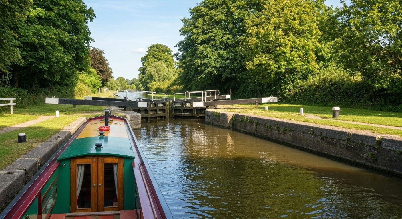 Foxton Locks Narrowboat